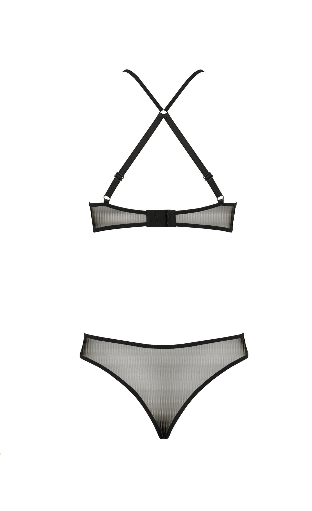 Set Lenjerie Azalia, Negru, S/M