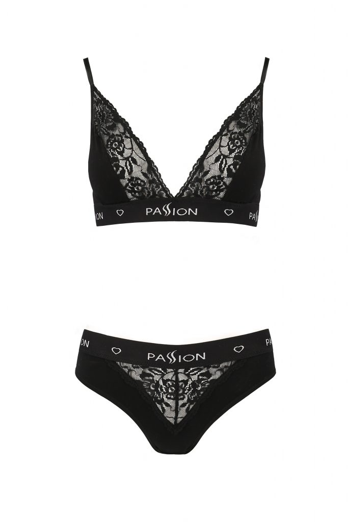 Sutien cu Dantela Sport Edition, Negru, S