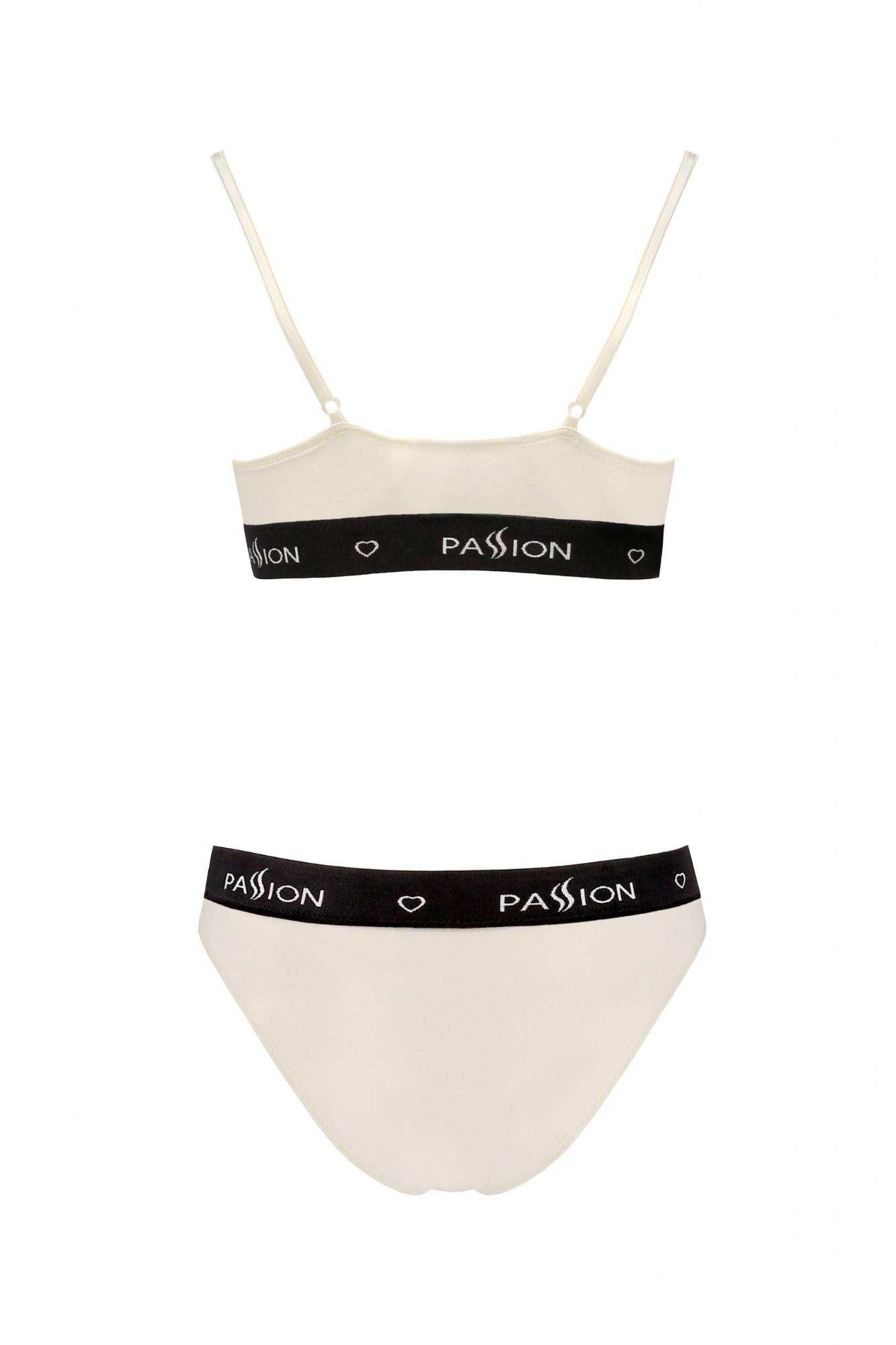 Sutien cu Dantela Sport Edition, Ecru, S