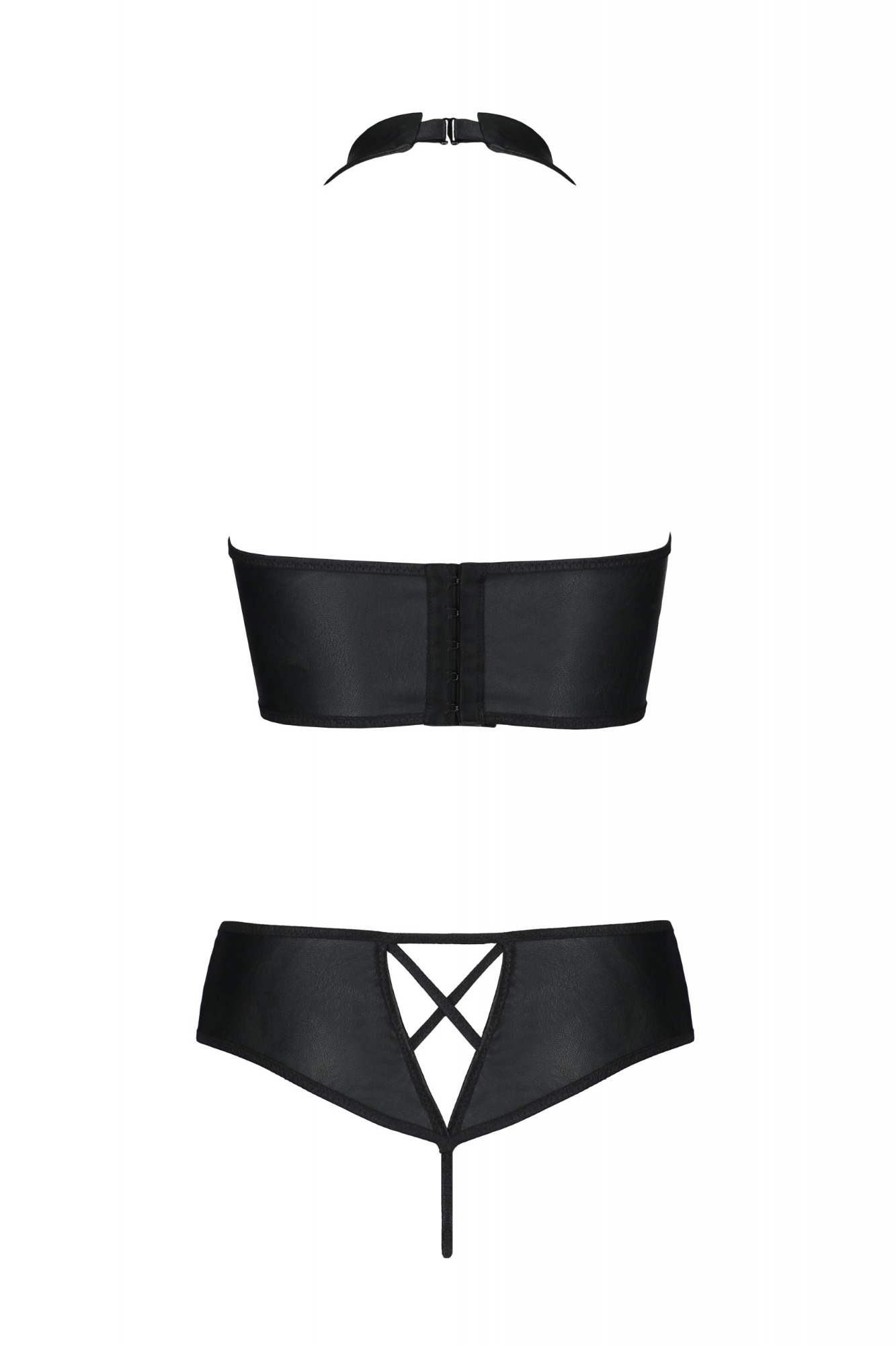 Set 2 Piese Lenjerie Nancy, Negru, L/XL