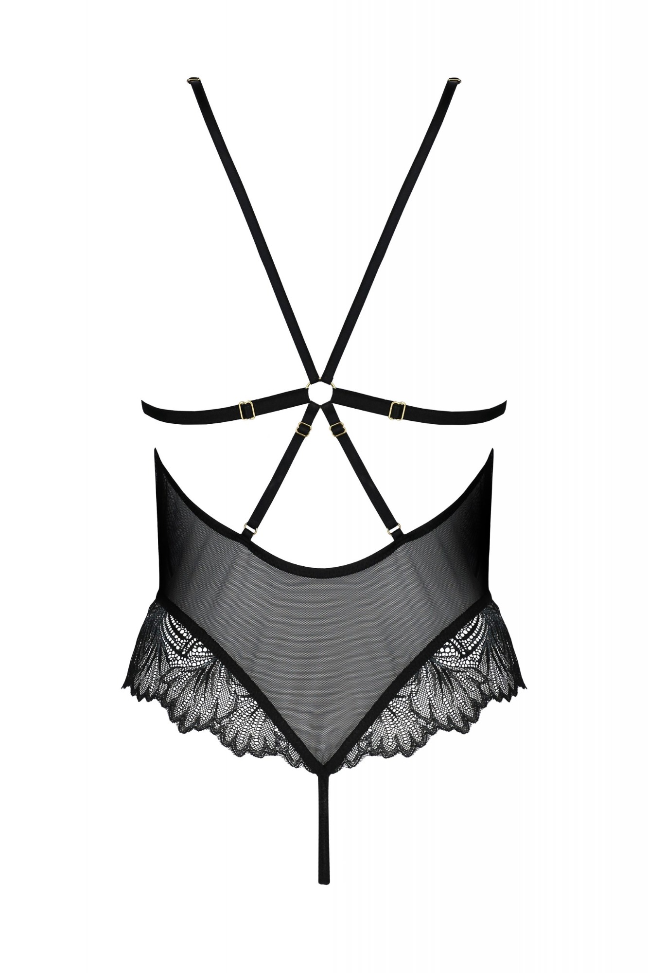 Body Deliena, Negru, L/XL