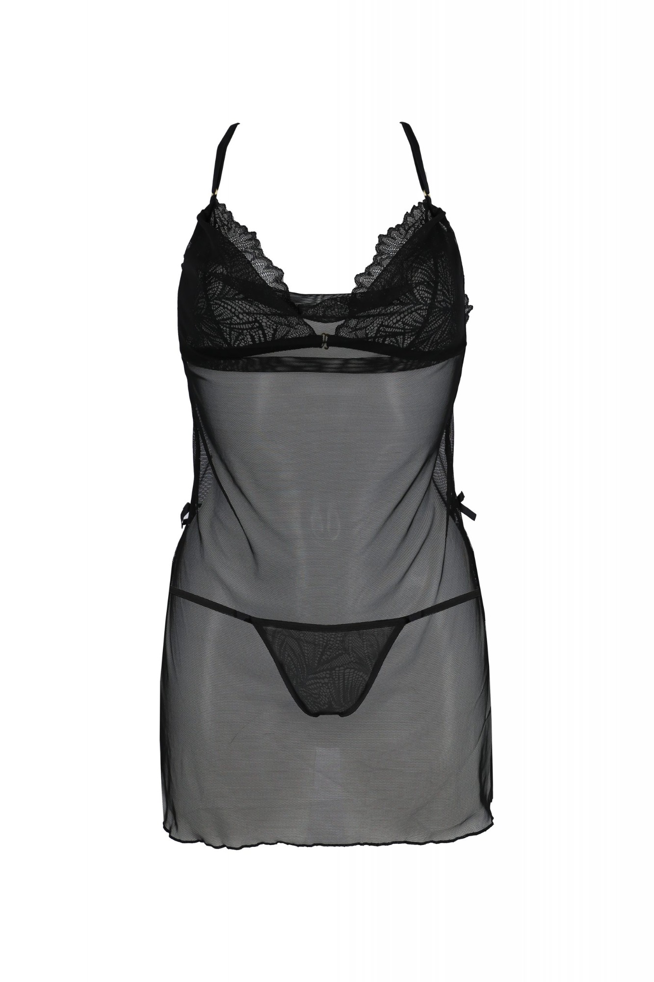 Rochie Babydoll Deliena, Negru, S/M