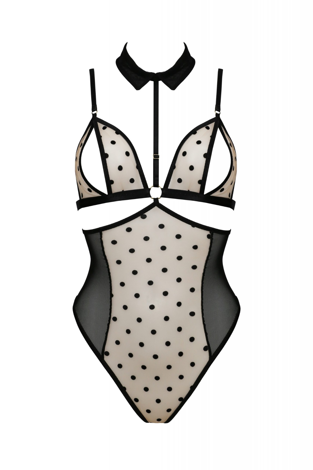 Body Dominica, Bej/Negru, S/M