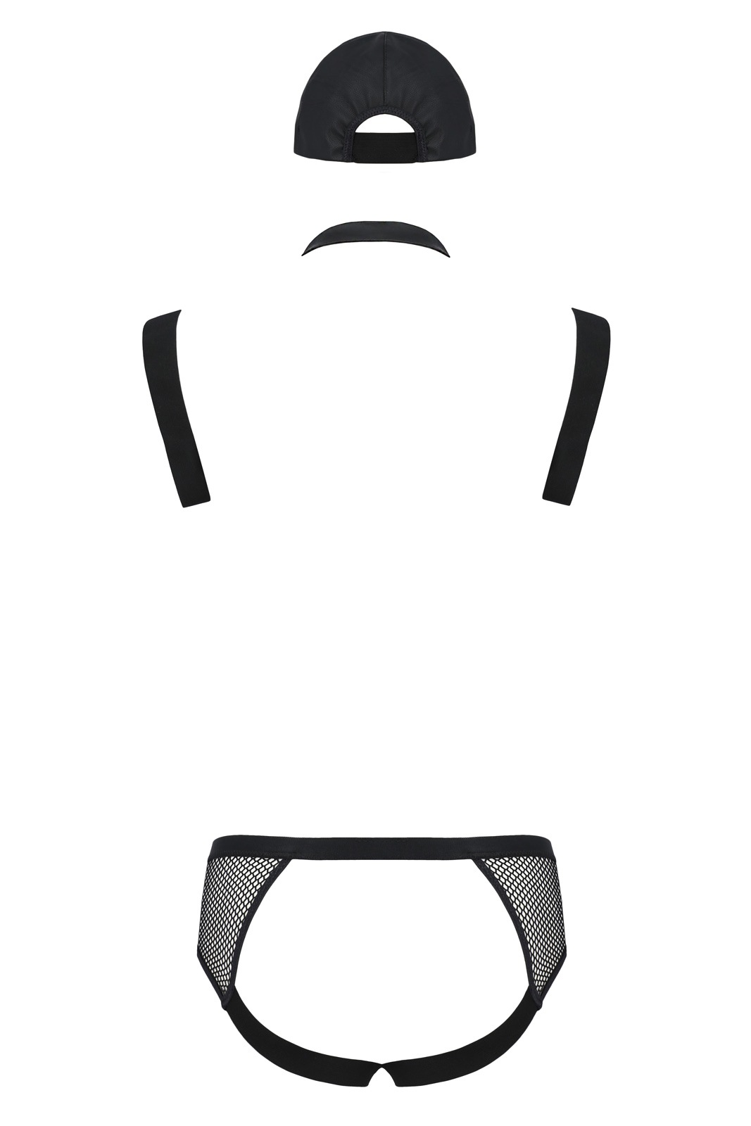 Set 2 Piese John, Negru, L/XL