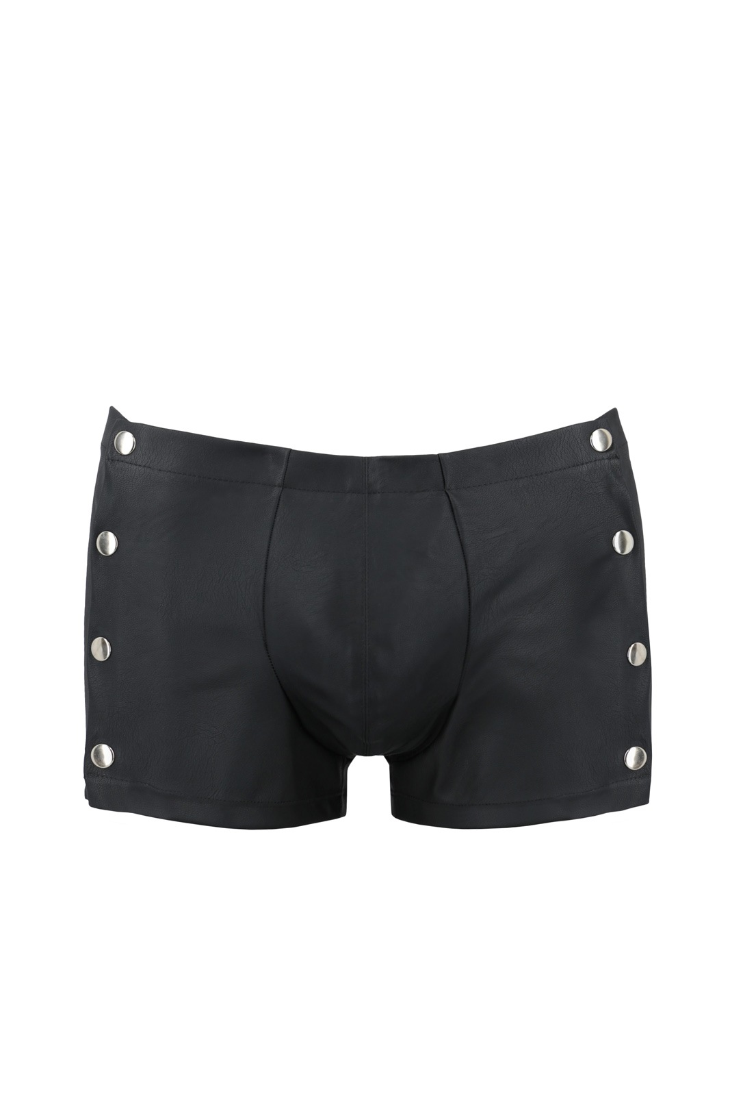 Boxeri cu Capse Metalice pe Laterale David, Negru, S/M