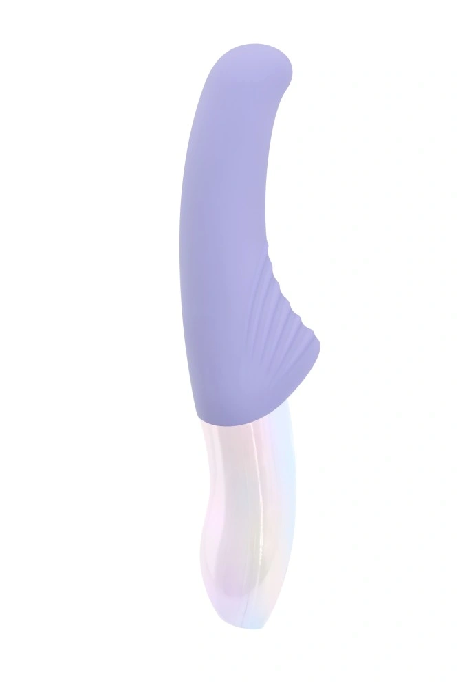 Vibrator NOX Lana 10 Moduri Vibratii, Silicon, USB Magentic, Mov, 19.8 cm