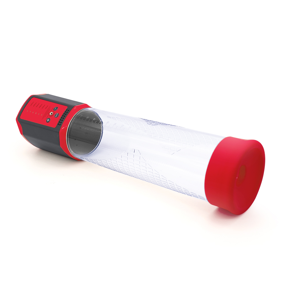 Pompa Electrica Automata Pentru Marirea Penisului 5 Moduri Presiune USB Rosu