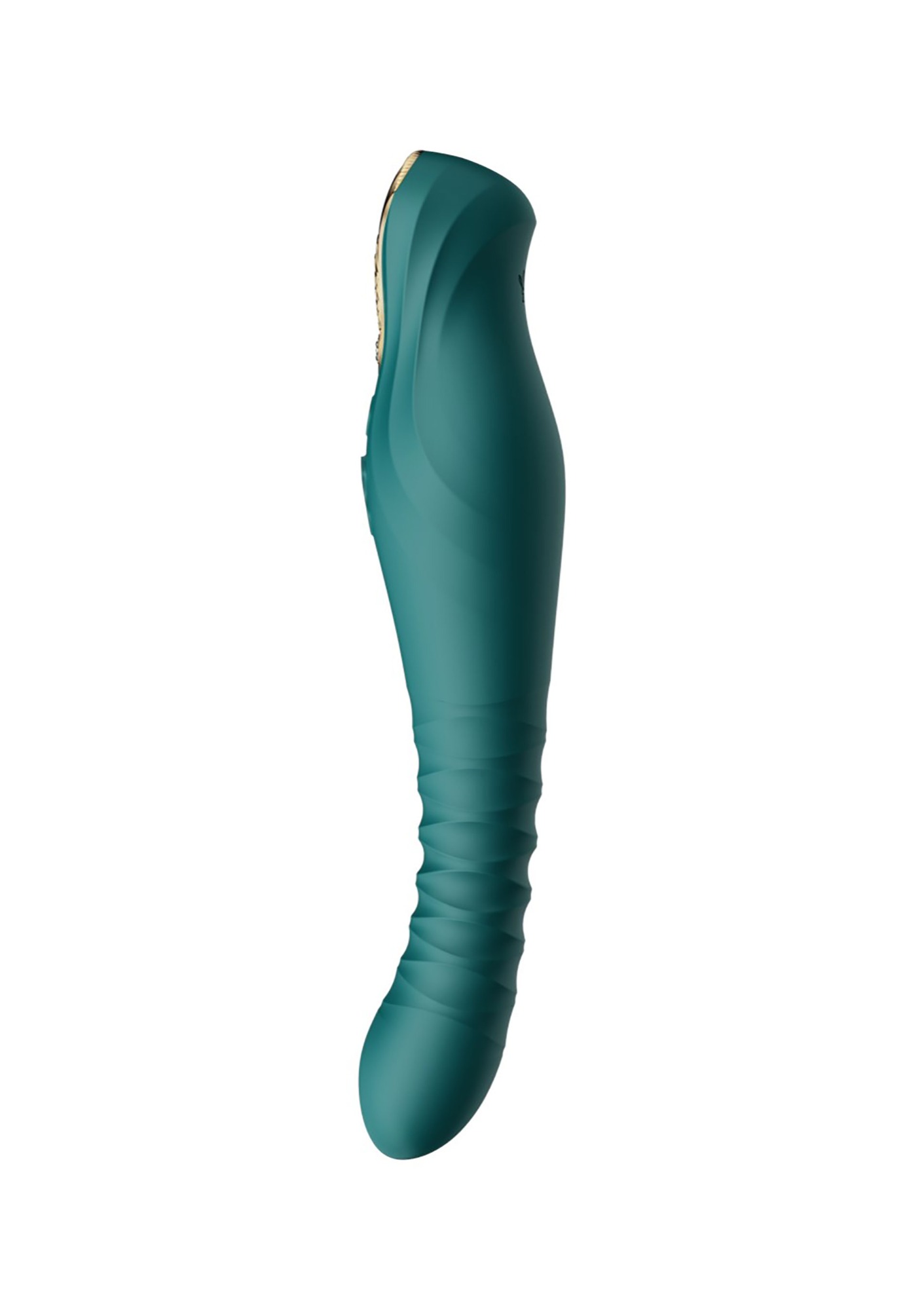 Vibrator King Thruster Bluetooth App Control Silicon Lichid Verde