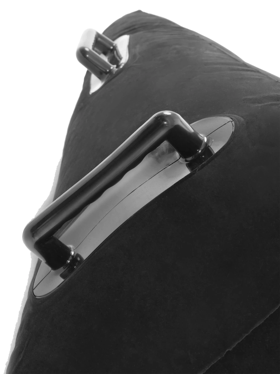 Perna Gonflabila Ultra Position Master pentru Pozitii Sexuale, PVC, Negru