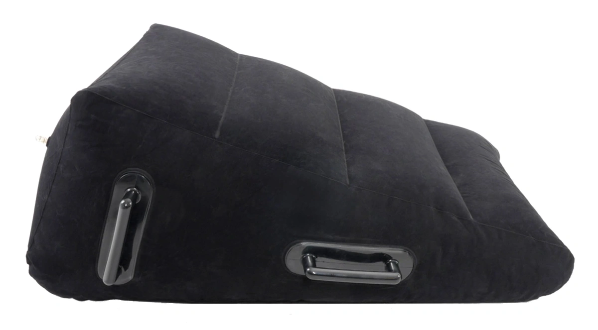 Perna Gonflabila Ultra Position Master pentru Pozitii Sexuale, PVC, Negru