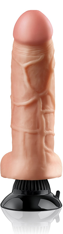 Vibrator REAL FEEL DELUXE No.5, Multispeed, TPR, Natural, 24.4 cm