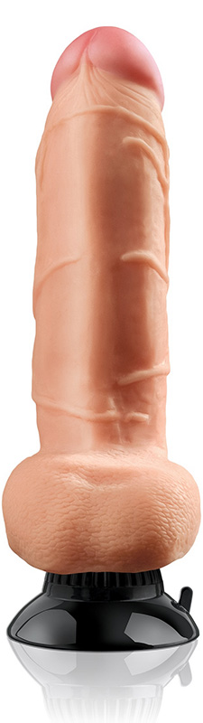 Vibrator REAL FEEL DELUXE No.5, Multispeed, TPR, Natural, 24.4 cm