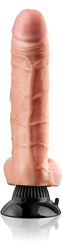 Vibrator REAL FEEL DELUXE No.7, Multispeed, TPR, Natural, 27.5 cm