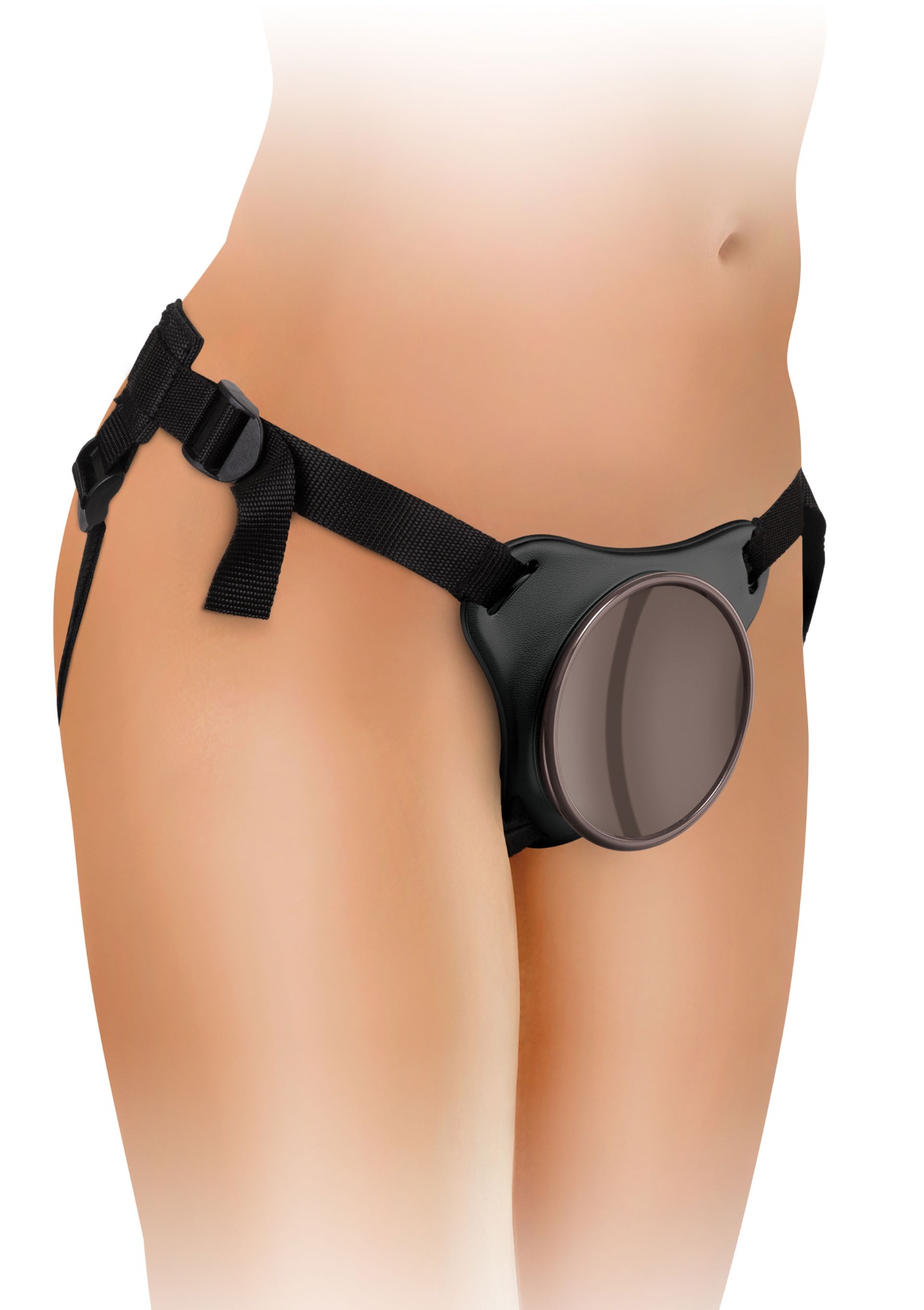 Strap-On Comfy Body Dock cu Dildo din Silicon Dubla Densitate Elite