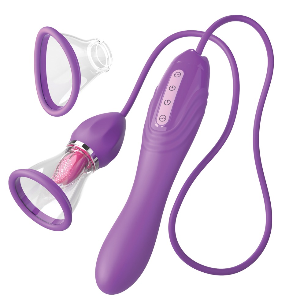 Stimulator Her Ultimate Pleasure Max, Licking&Vibrating&Sucking, Silicon, USB, Mov