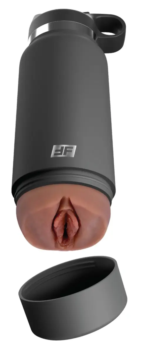Masturbator Fuck Flask Delight Discreet, Fanta Flesh, Maro, 23.8 cm
