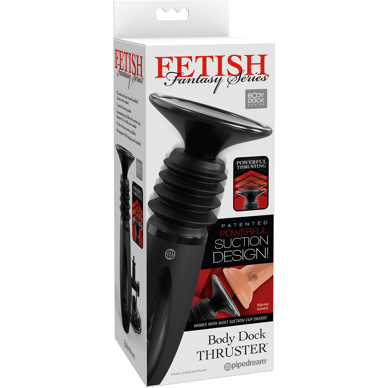 Body Dock Thruster, 7 Moduri Impingere, USB, Negru