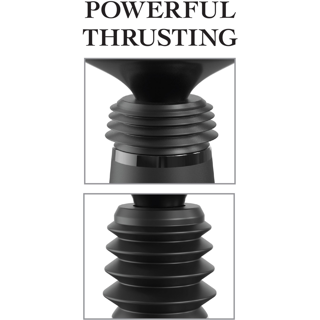 Body Dock Thruster, 7 Moduri Impingere, USB, Negru
