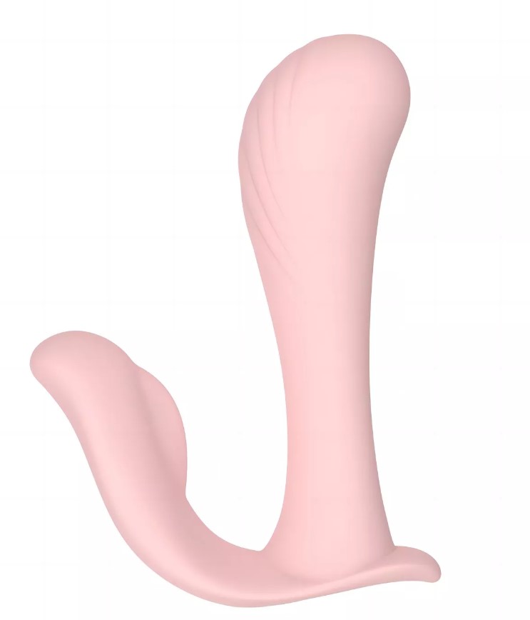 Stimulator Confidence 10 Moduri Vibratii, Silicon, USB, Roz, 12 cm, Mokko Toys, Velvet Obsession