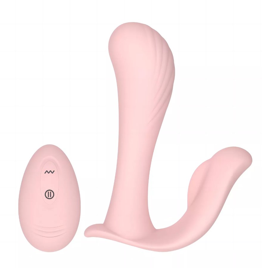 Stimulator Confidence 10 Moduri Vibratii, Silicon, USB, Roz, 12 cm, Mokko Toys, Velvet Obsession