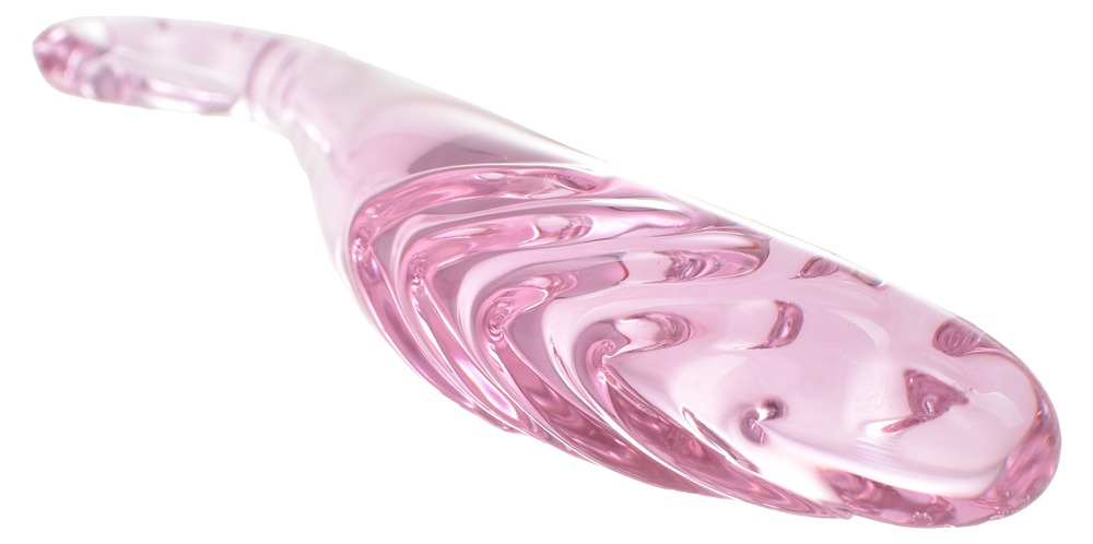 Dildo Tentacle, Sticla Premium, Roz, 16 cm, Passion Labs