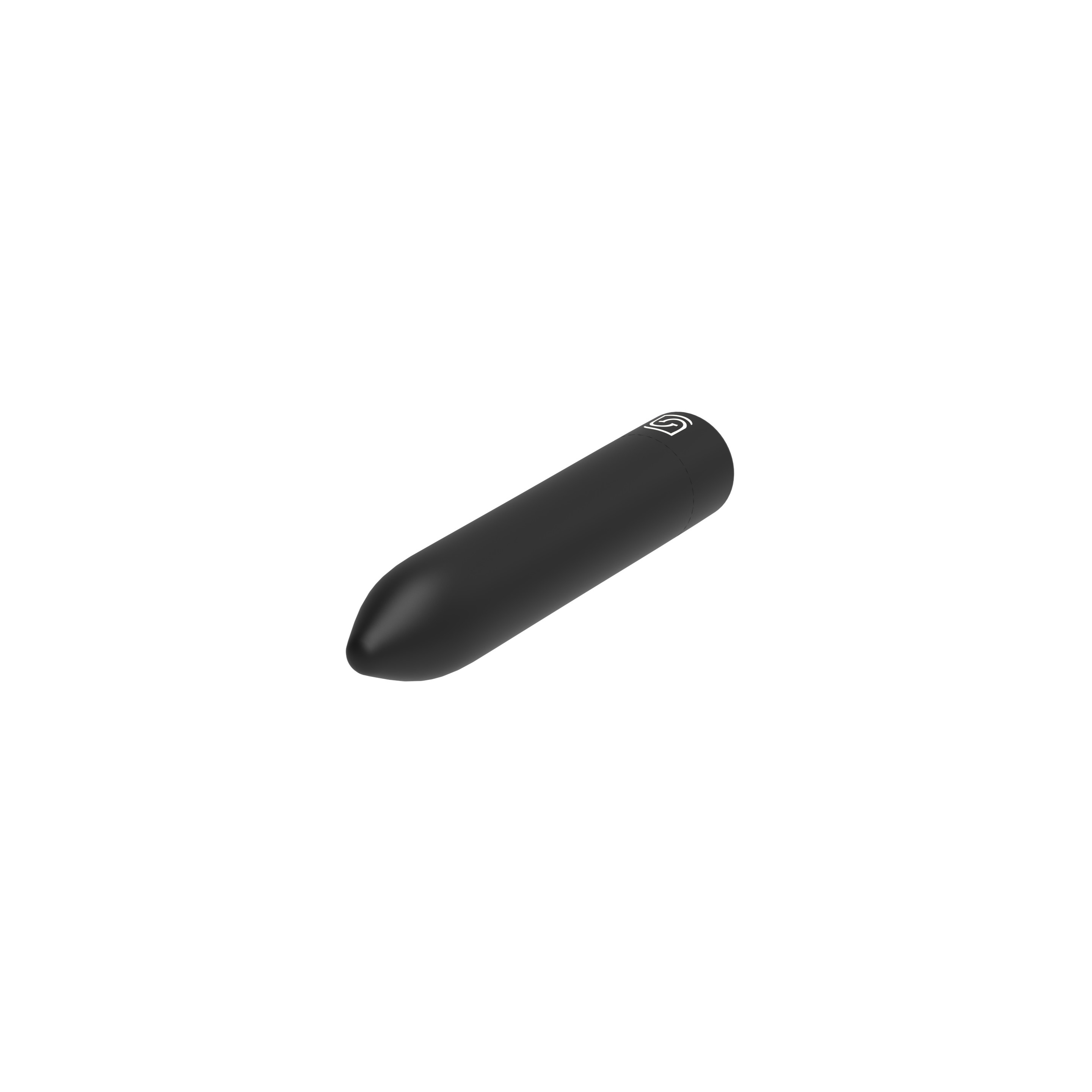 Glont Vibrator Magic Bullet, 10 Moduri Vibratii, ABS, USB Magnetic, Negru, 8.7 cm, JGF Toys