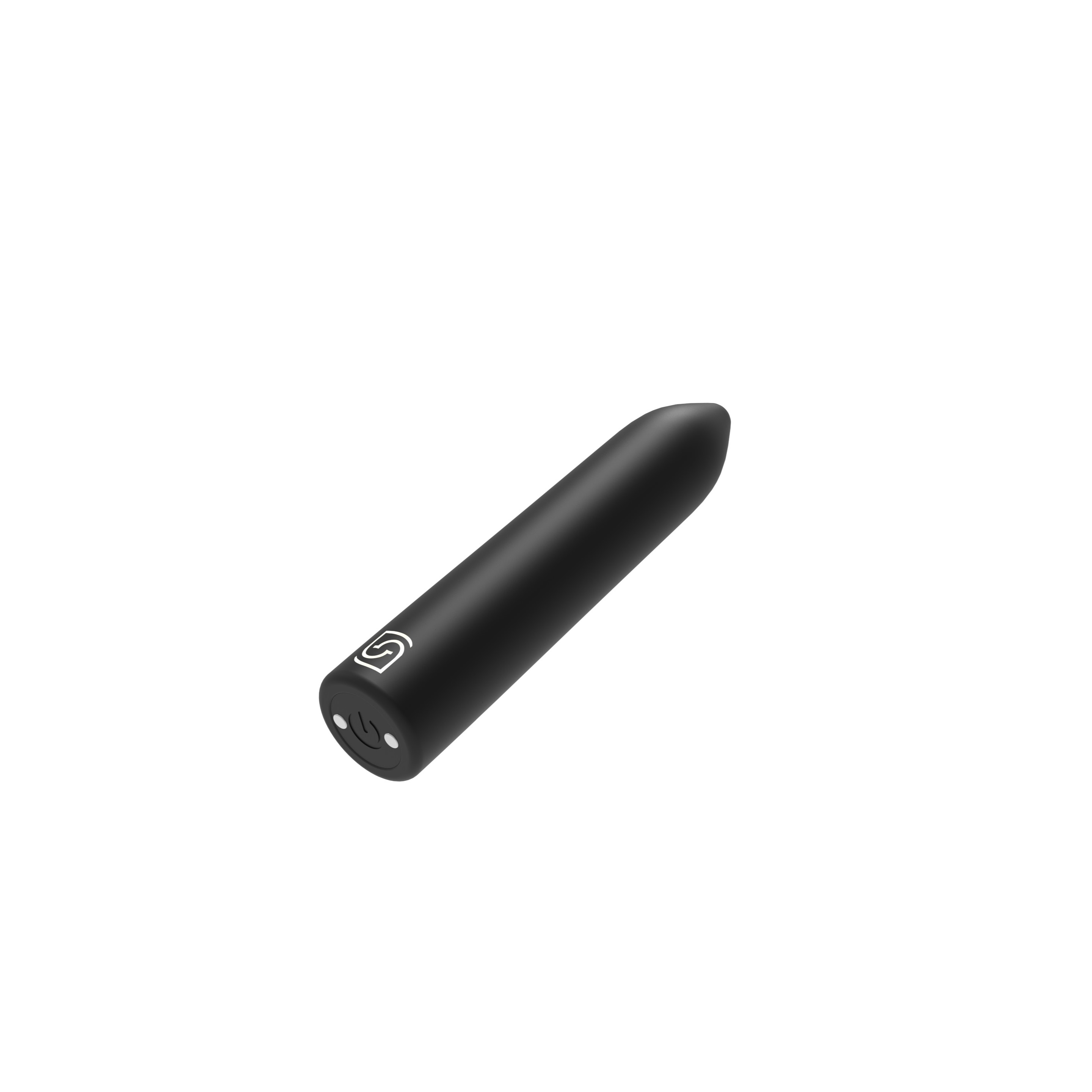 Glont Vibrator Magic Bullet, 10 Moduri Vibratii, ABS, USB Magnetic, Negru, 8.7 cm, JGF Toys