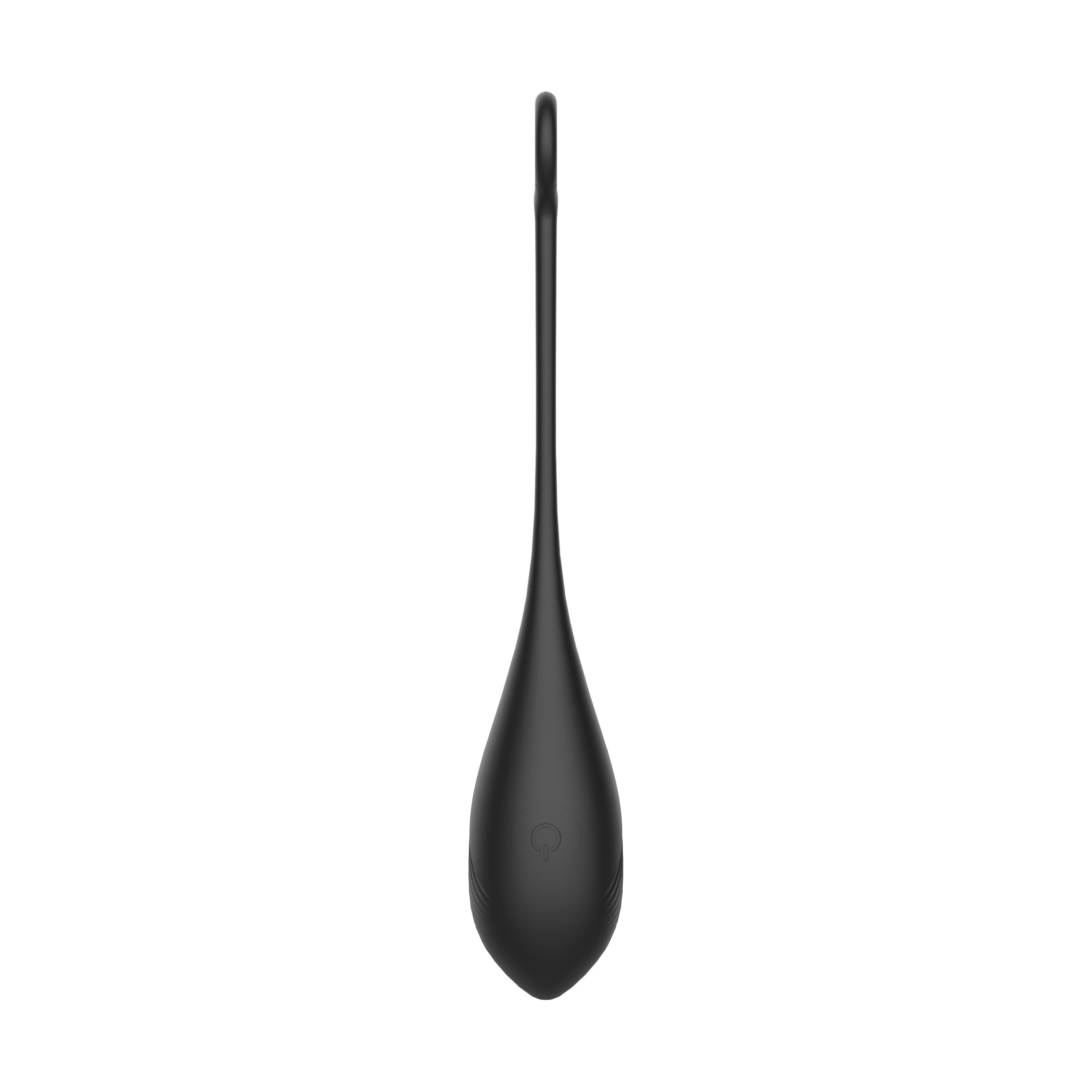 Ou Vibrator Belle Love Egg, 10 Moduri Vibratii, Remote Control, Silicon, USB, Negru, 20.4 cm, Mokko Toys, Velvet Obsession