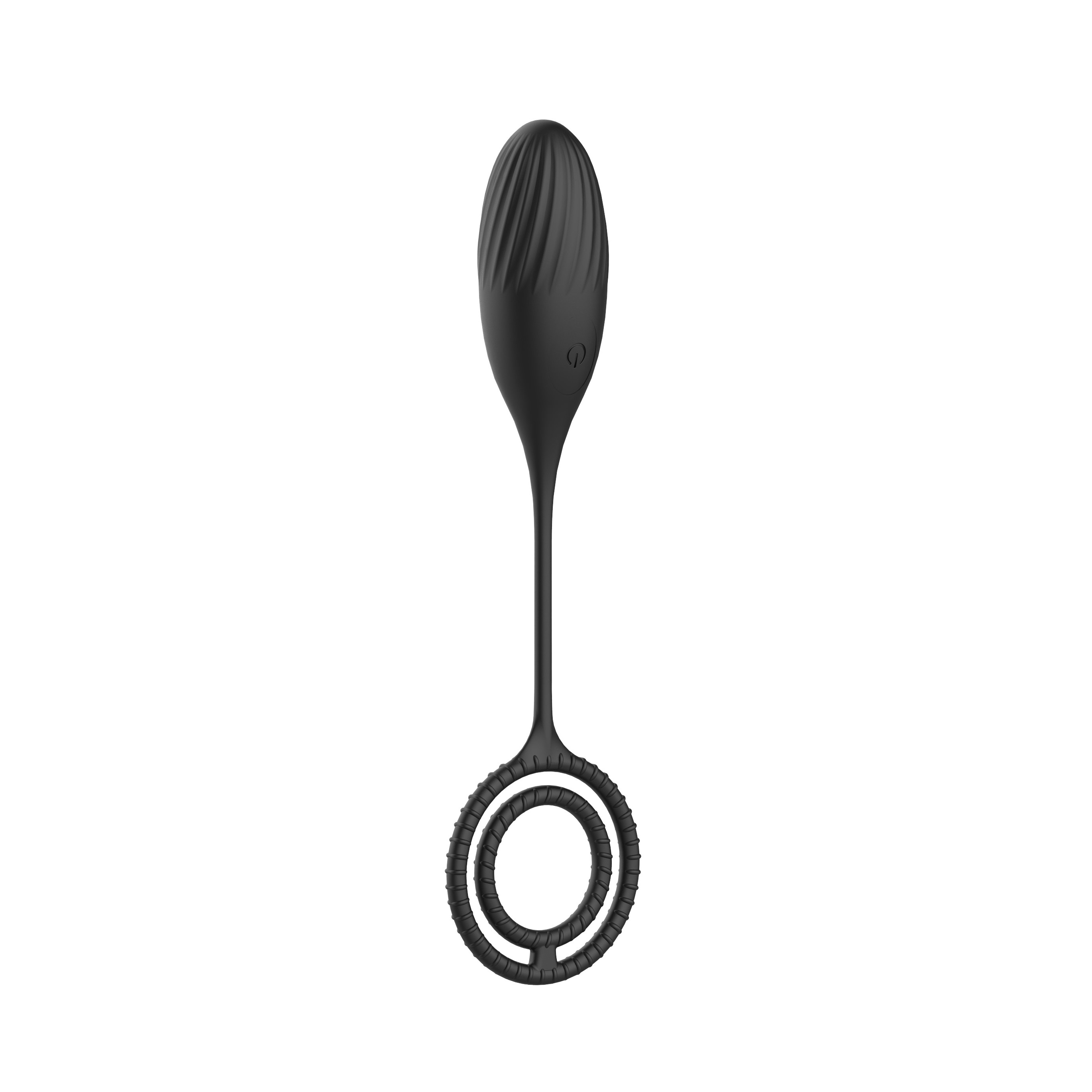 Ou Vibrator Elia Love Egg, 10 Moduri Vibratii, Remote Control, Silicon, USB, Negru, 21.4 cm, Mokko Toys, Velvet Obsession