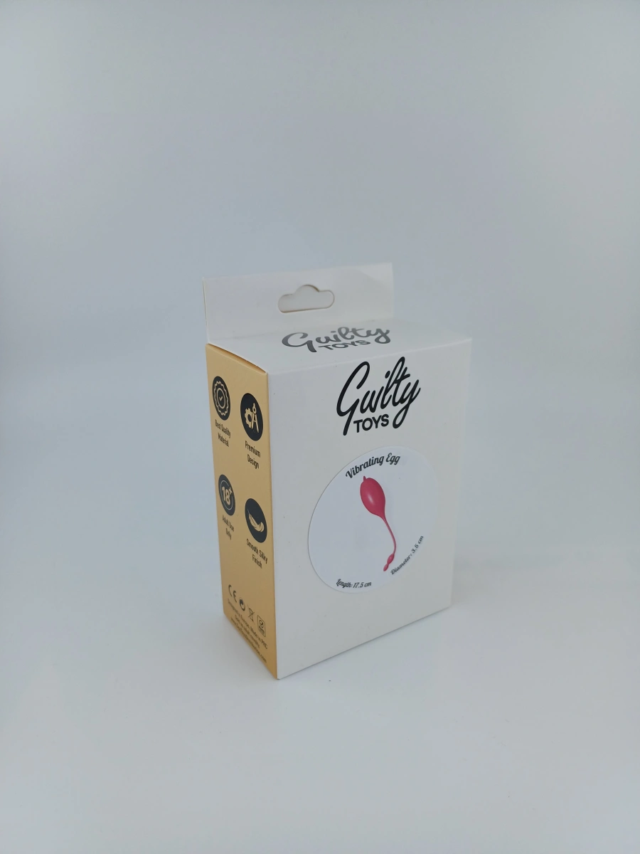 Ou Vibrator Mini Tongue, 10 Moduri Vibratii, Silicon, USB, Roz, Guilty Toys