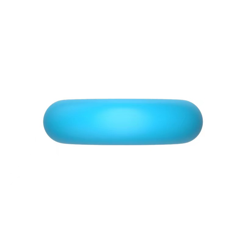 Inel Penis Aquatic Ring Small, Silicon, Albastru, Mokko Toys, Simply Fun