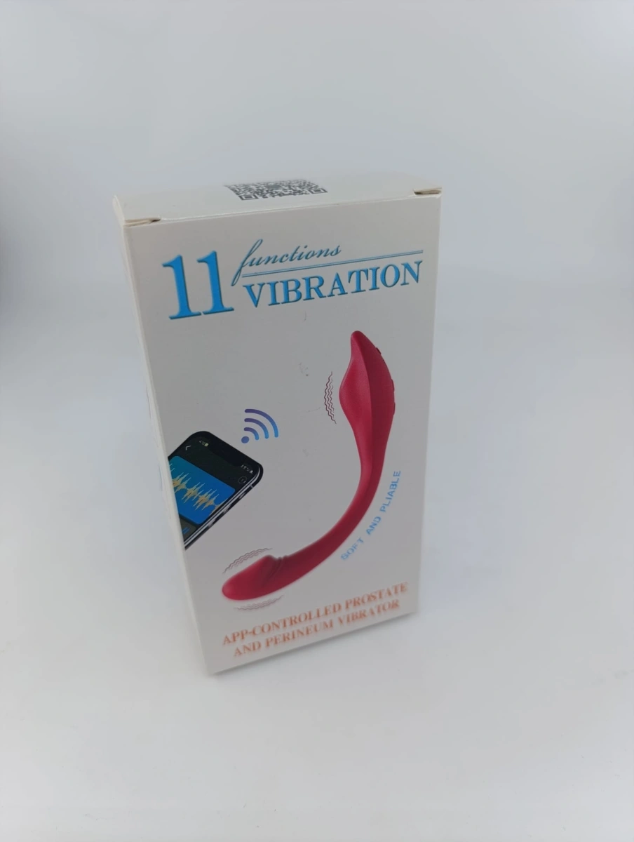Stimulator Flexi, Bluetooth Control, Free App, Silicon, USB, Roz, 20 cm