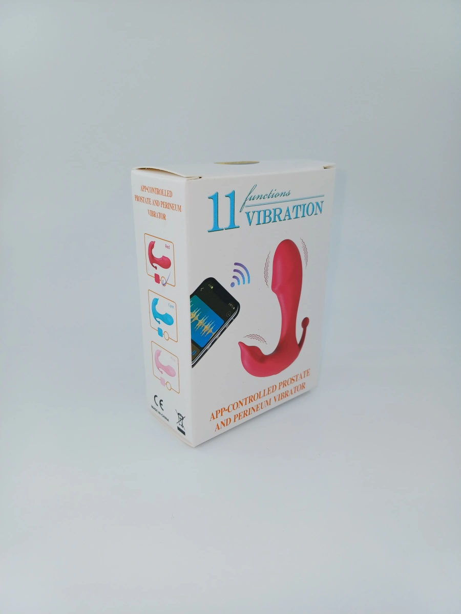 Stimulator Mateo, Bluetooth Control, Free App, Silicon, USB, Rosu, 10.5 cm
