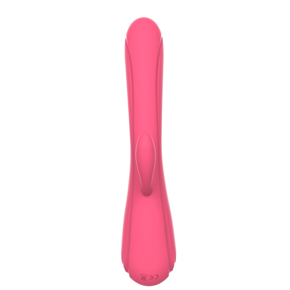 Vibrator Iepuras Leila, Vibrating&Licking, Silicon, USB, Roz, 22 cm, Mokko Toys, Good Vibes