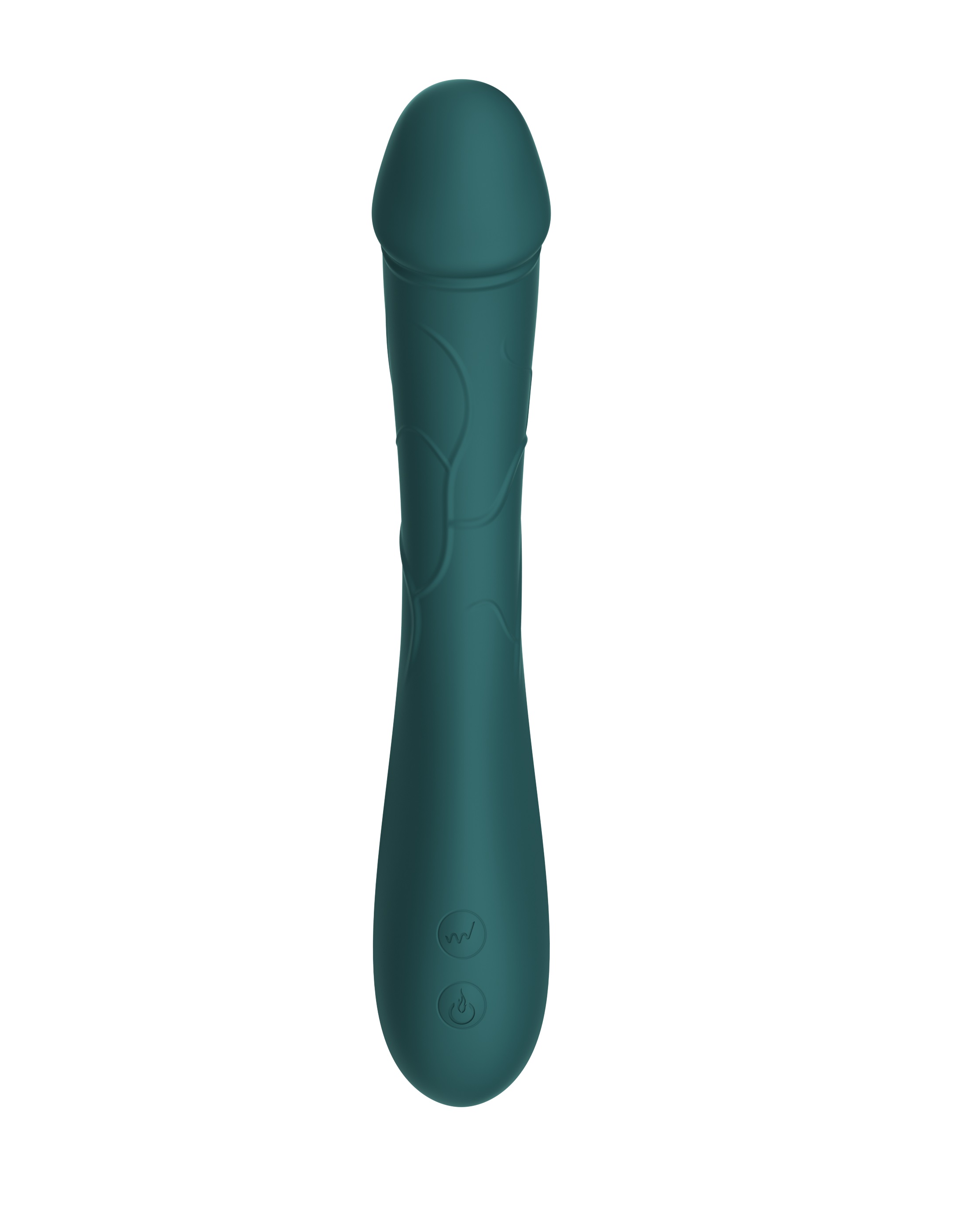 Vibrator Punctul G Thunder, 10 Moduri Vibratii, Silicon, USB, Verde, 21.8 cm, Mokko Toys, Velvet Obsession