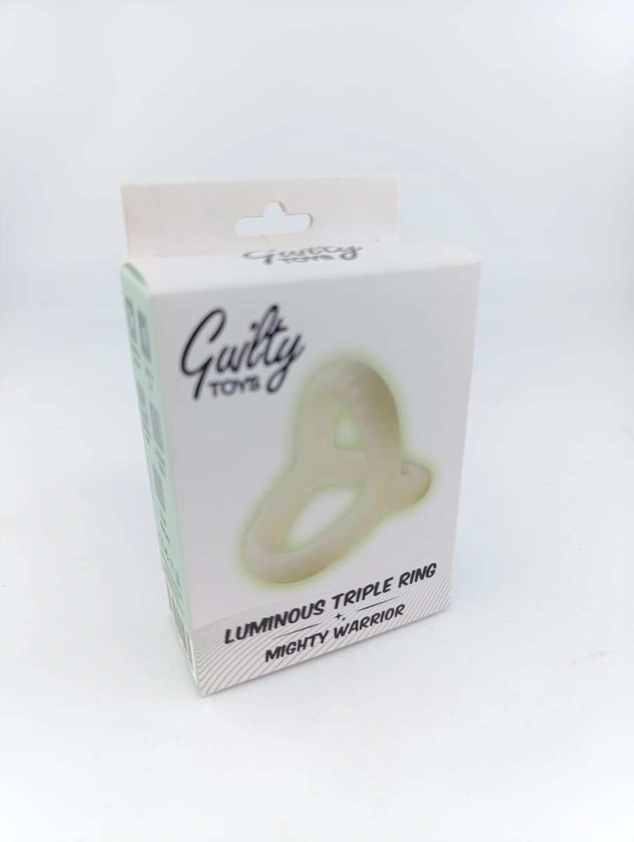 Inel de Penis Silicon Fosforescent Guilty Toys