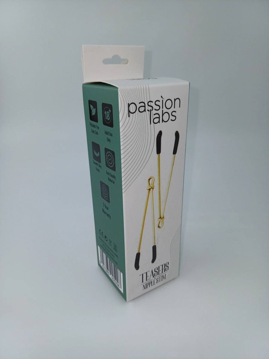 Clame pentru Sfarcuri, Metal, Auriu, Passion Labs, Nipple Stim