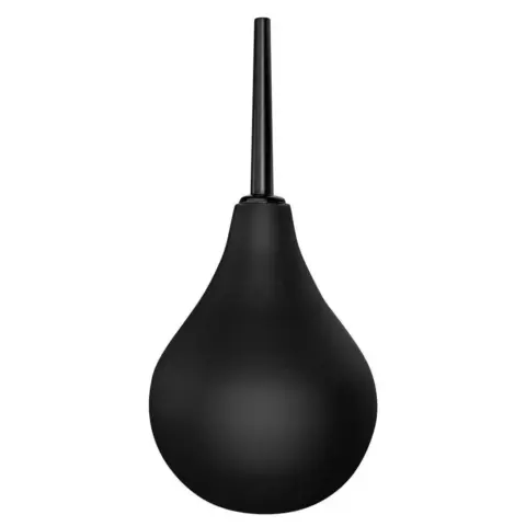 Anal Irrigator Medium, Negru, 220 ml, Guilty Toys
