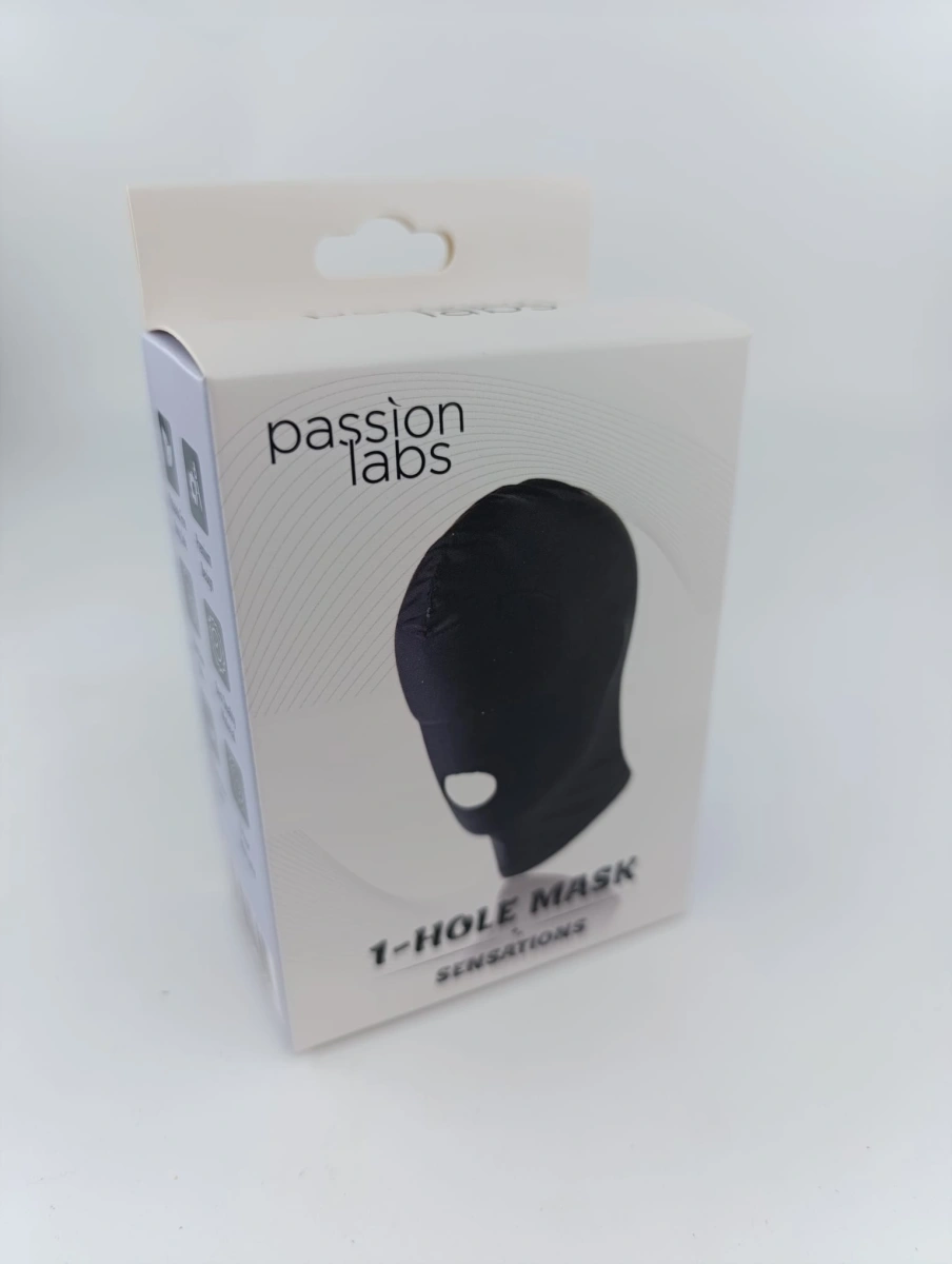 Masca 1-Hole, Negru, Passion Labs