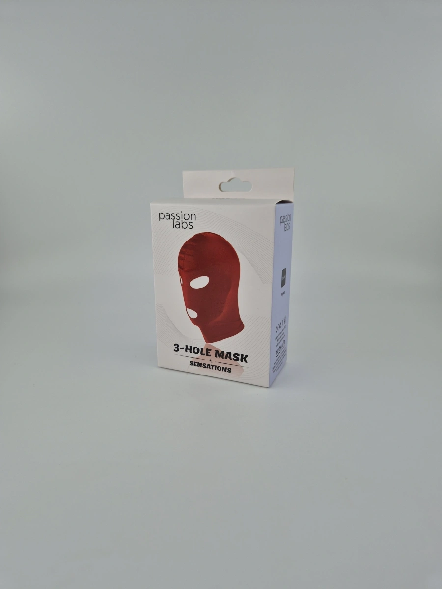 Masca 3-Hole, Rosu, Passion Labs