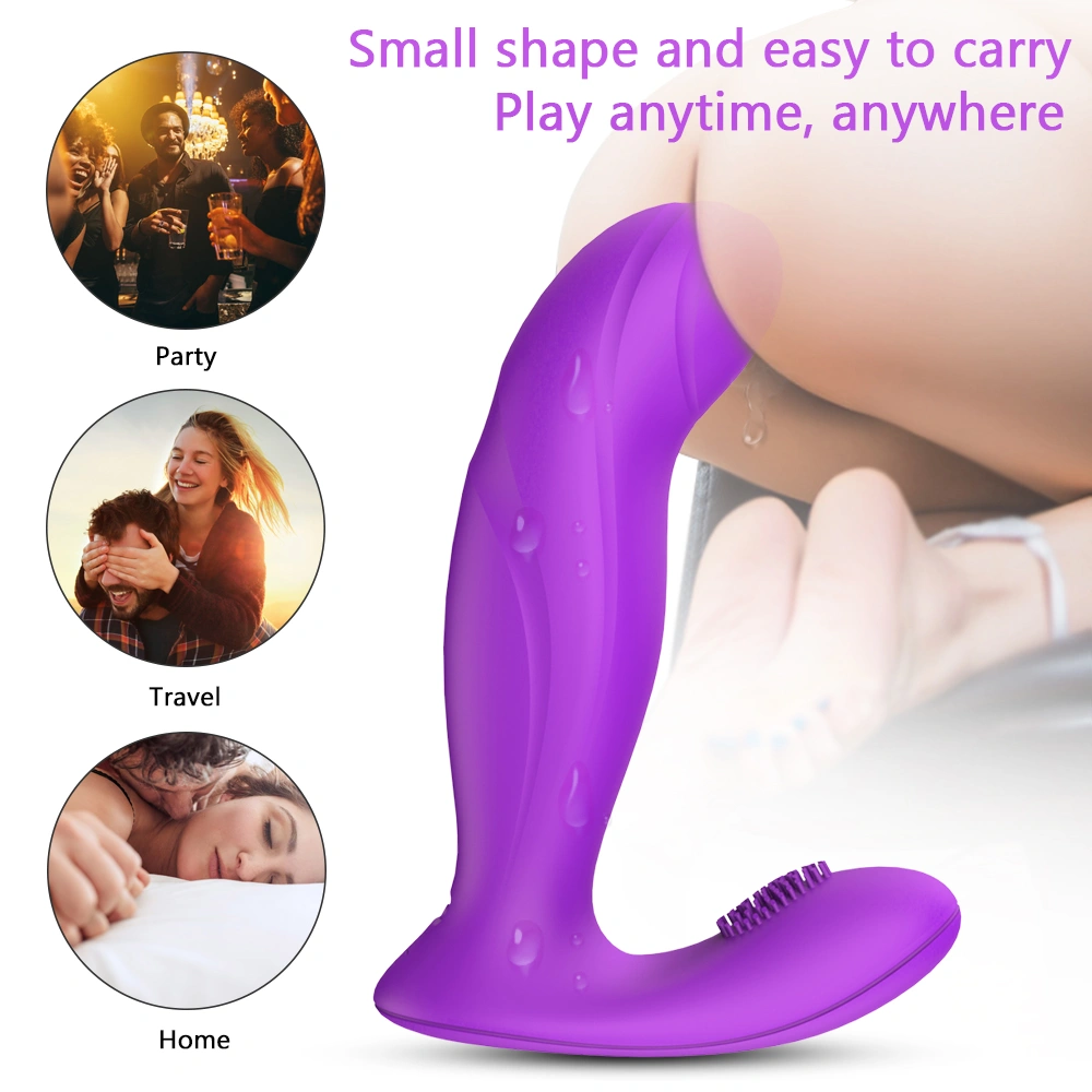 Vibrator Wish Remote Control, 9 Moduri Vibratii, Silicon, USB Magnetic, Mov, 12.7 cm, Mokko Toys, Velvet Obsession