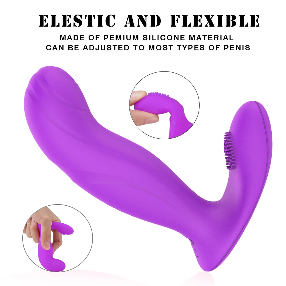 Vibrator Wish Remote Control, 9 Moduri Vibratii, Silicon, USB Magnetic, Mov, 12.7 cm, Mokko Toys, Velvet Obsession