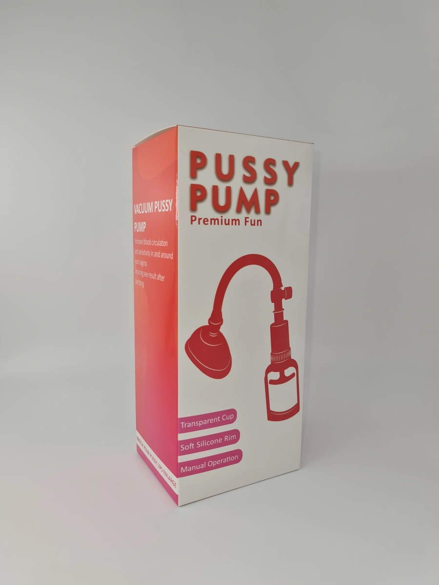 Pompa Manuala pentru Vulva si Sani cu 2 Cupe, Albastru
