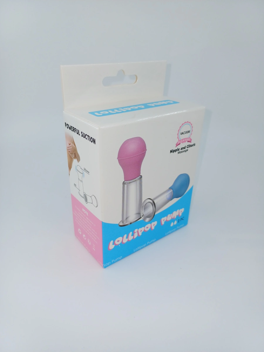 Set 2 Pompe pentru Sfarcuri Lollipop Pump, Albastru