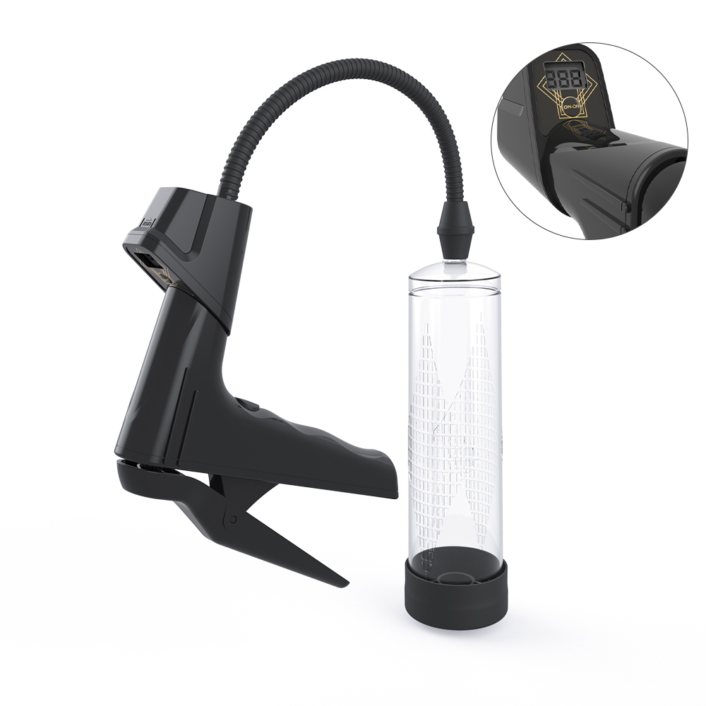Pompa pentru Marirea Penisului Air Gun, Afisaj LCD
