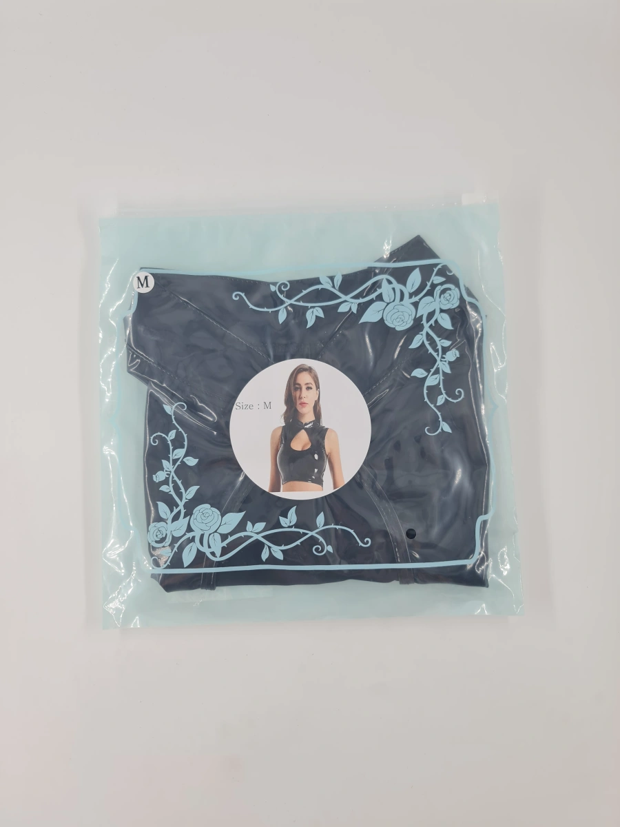 Top Glossy, Wetlook, Negru, M