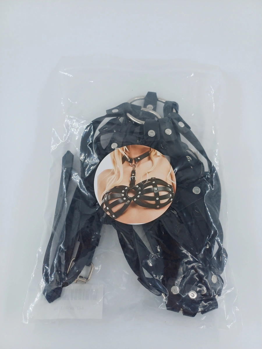 Harness Bra Cage Piele Ecologica OS