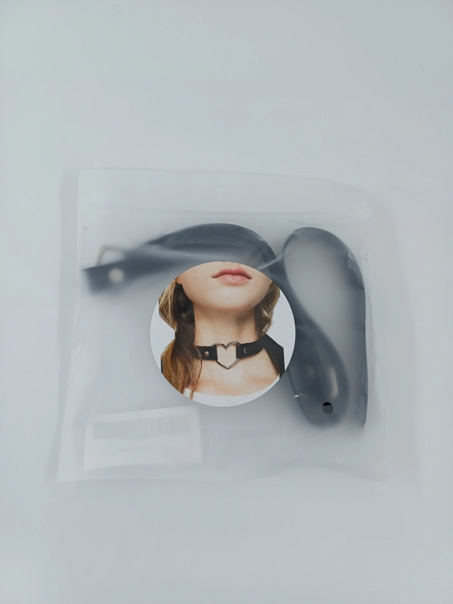 Choker Heart din Piele Ecologica