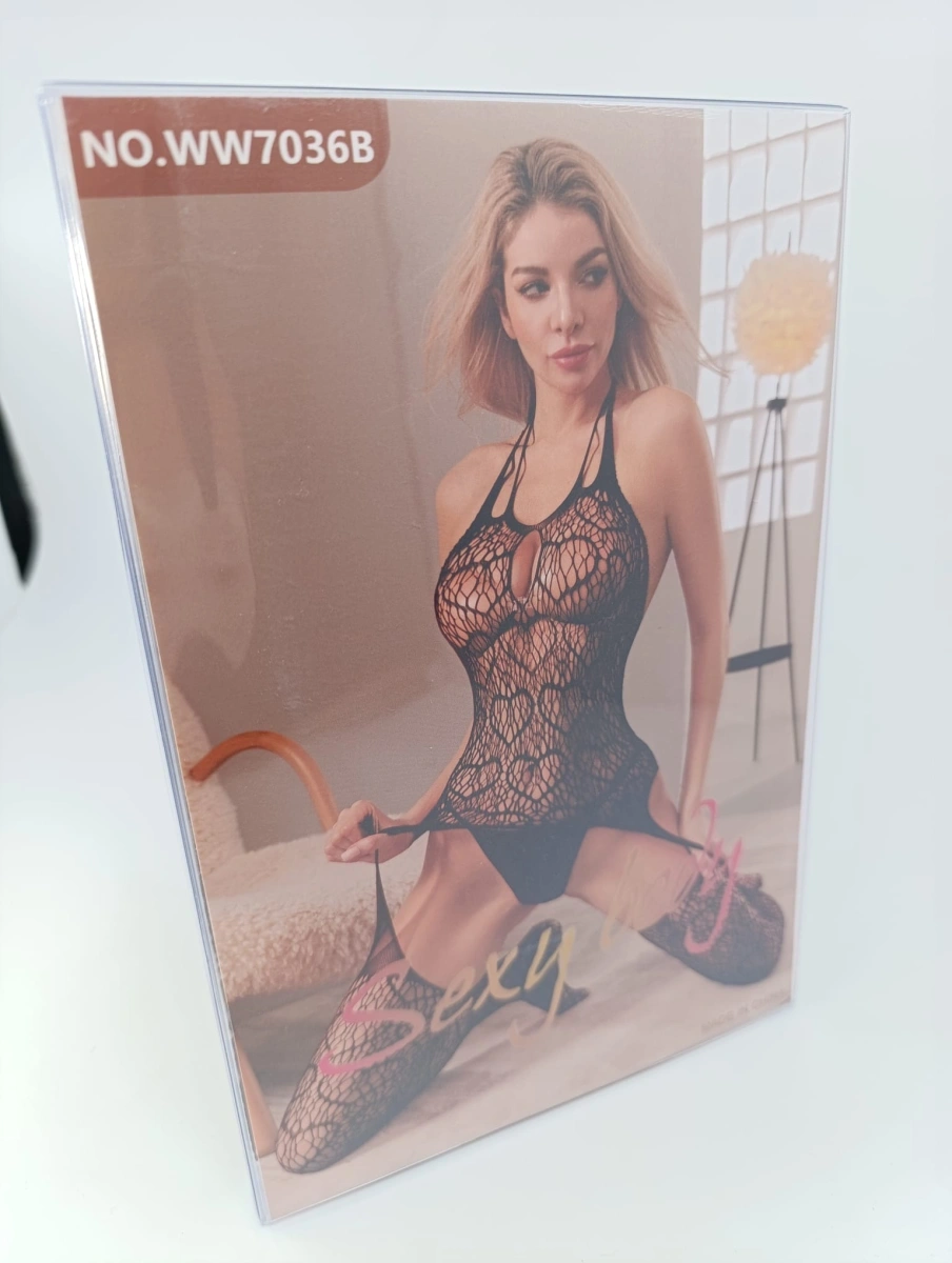 Bodystocking Sexy Elastic Lorry, Negru, S-L