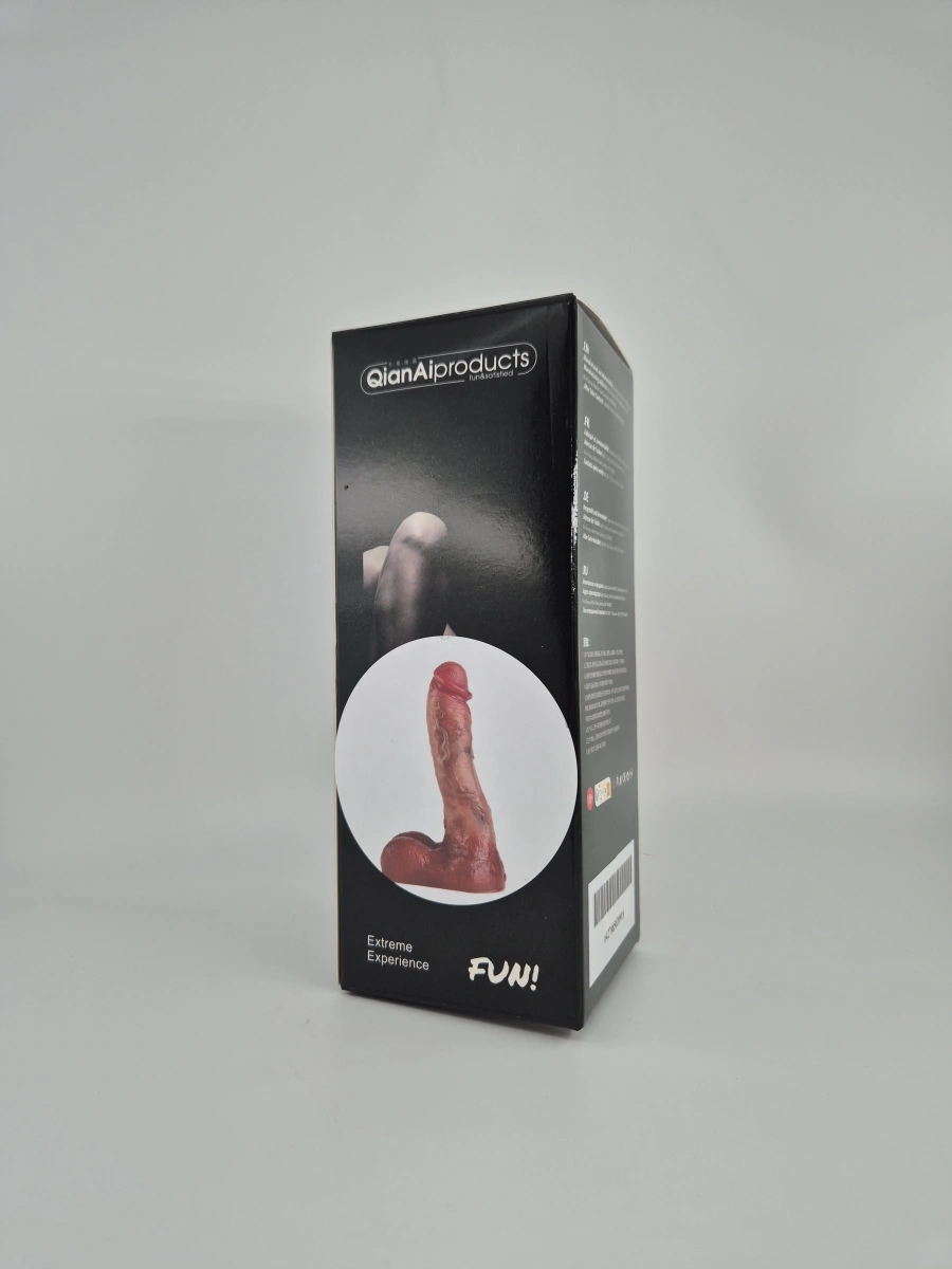 Dildo Realistic Vilan, Silicon Lichid, Maro, 20 cm